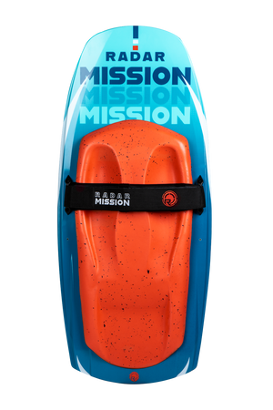 2027 Radar Mission Kneeboard - Navy Blue / Fire Red
