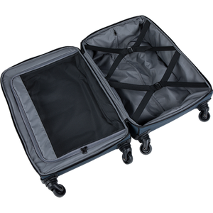 2027 Radar Flight 4-Wheel Carry-On Luggage 40L - Black / Blue