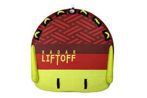 2027 Radar Liftoff Marshmallow Top 3 Person Towable Tube - Red / Yellow