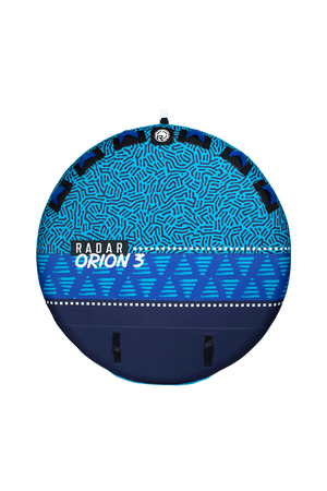 2027 Radar Orion 3 Marshmallow Top 3 Person Towable Tube - True Blue