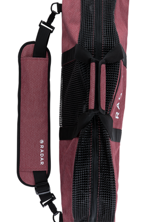 2027 Radar Women's Padded Slalom Case - Coral / Black