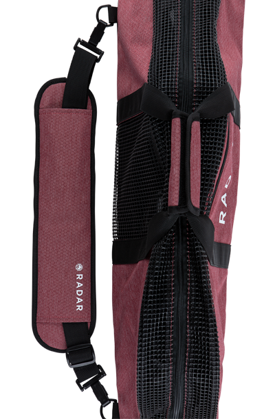 2027 Radar Women's Padded Slalom Case - Coral / Black