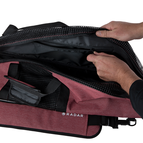 2027 Radar Women's Padded Slalom Case - Coral / Black