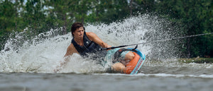 2027 Radar Mission Kneeboard - Navy Blue / Fire Red