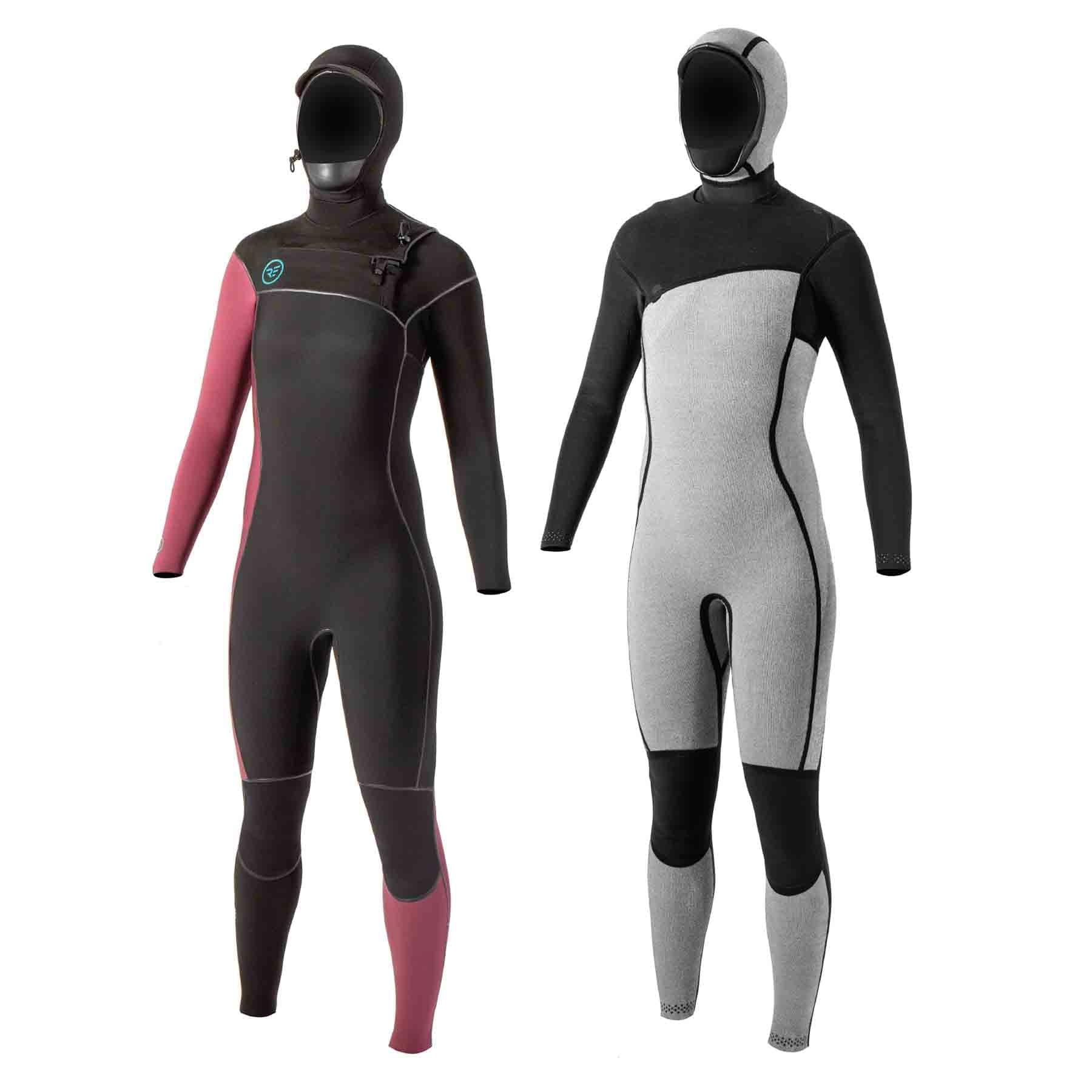 2022 Ride Engine Elara 5/4/3mm Front-Zip Women's Hooded Wetsuit S2AS