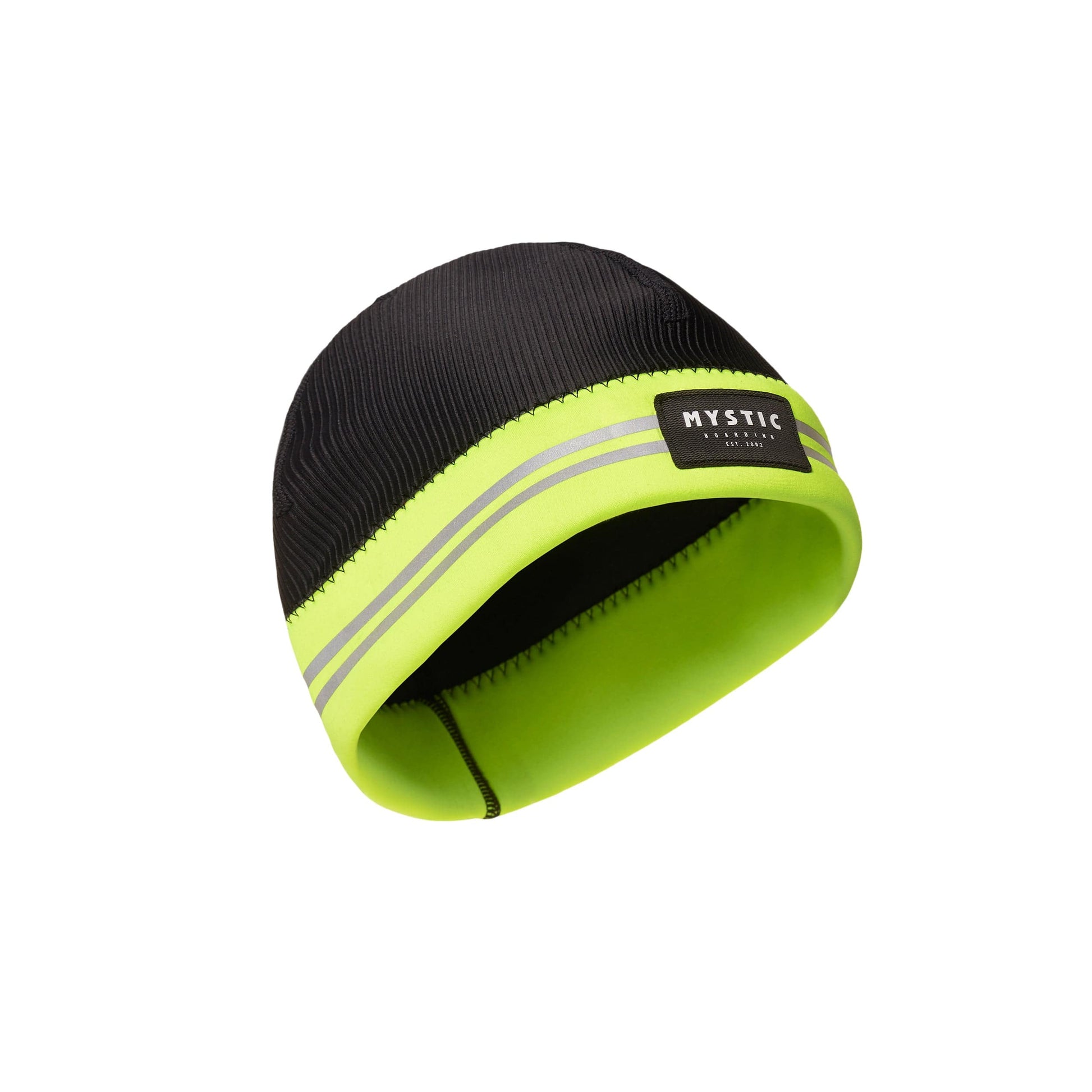 2024 Mystic 2mm Neoprene Beanie Reflective (Flash Yellow) S2AS