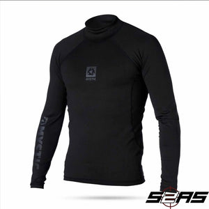 2023 Mystic Bipoly Thermo Rash Vest (Black) S2AS