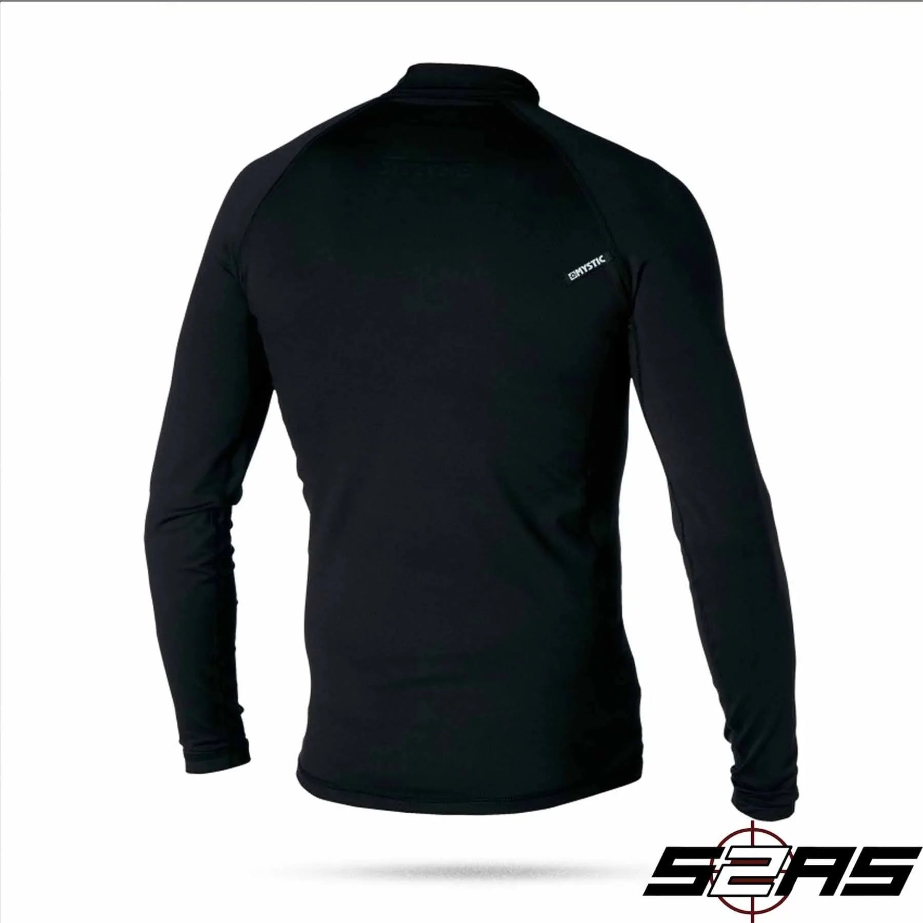 2023 Mystic Bipoly Thermo Rash Vest (Black) S2AS