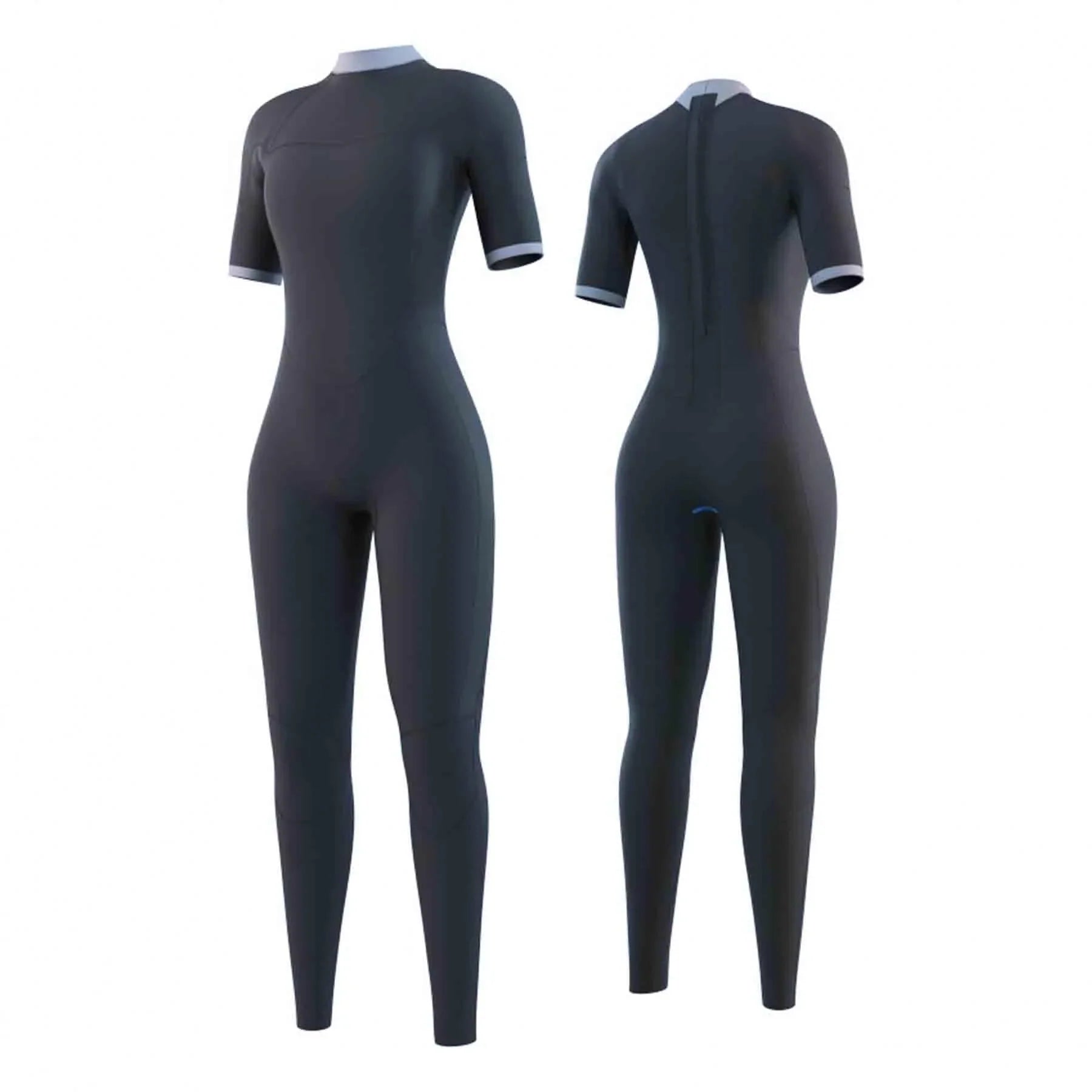 2024 Mystic Brand 3/2mm Women's Back-Zip Shortarm Wetsuit S2AS