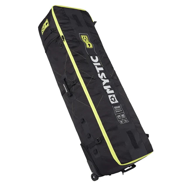 2024 Mystic Elevate Lightweight Square Boardbag W/Wheels (Black) S2AS