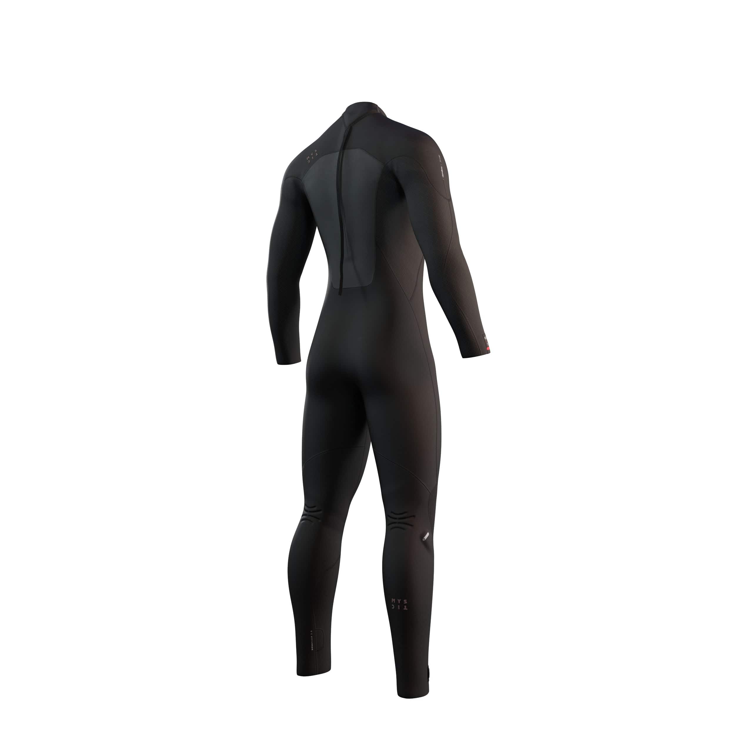 2024 Mystic Majestic 4/3mm Back Zip Men's Wetsuit (Black) S2AS