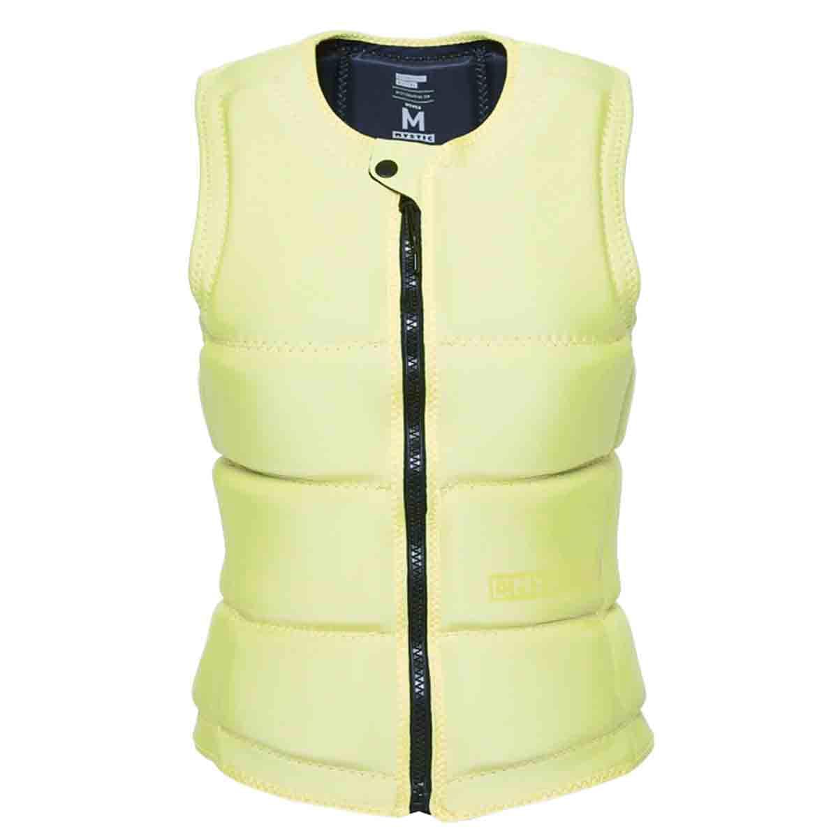 2023 Mystic Star Women's Wakeboarding Impact Vest (Pastel Yellow) S2AS