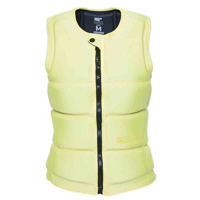 2023 Mystic Star Women's Wakeboarding Impact Vest (Pastel Yellow) MYSTIC