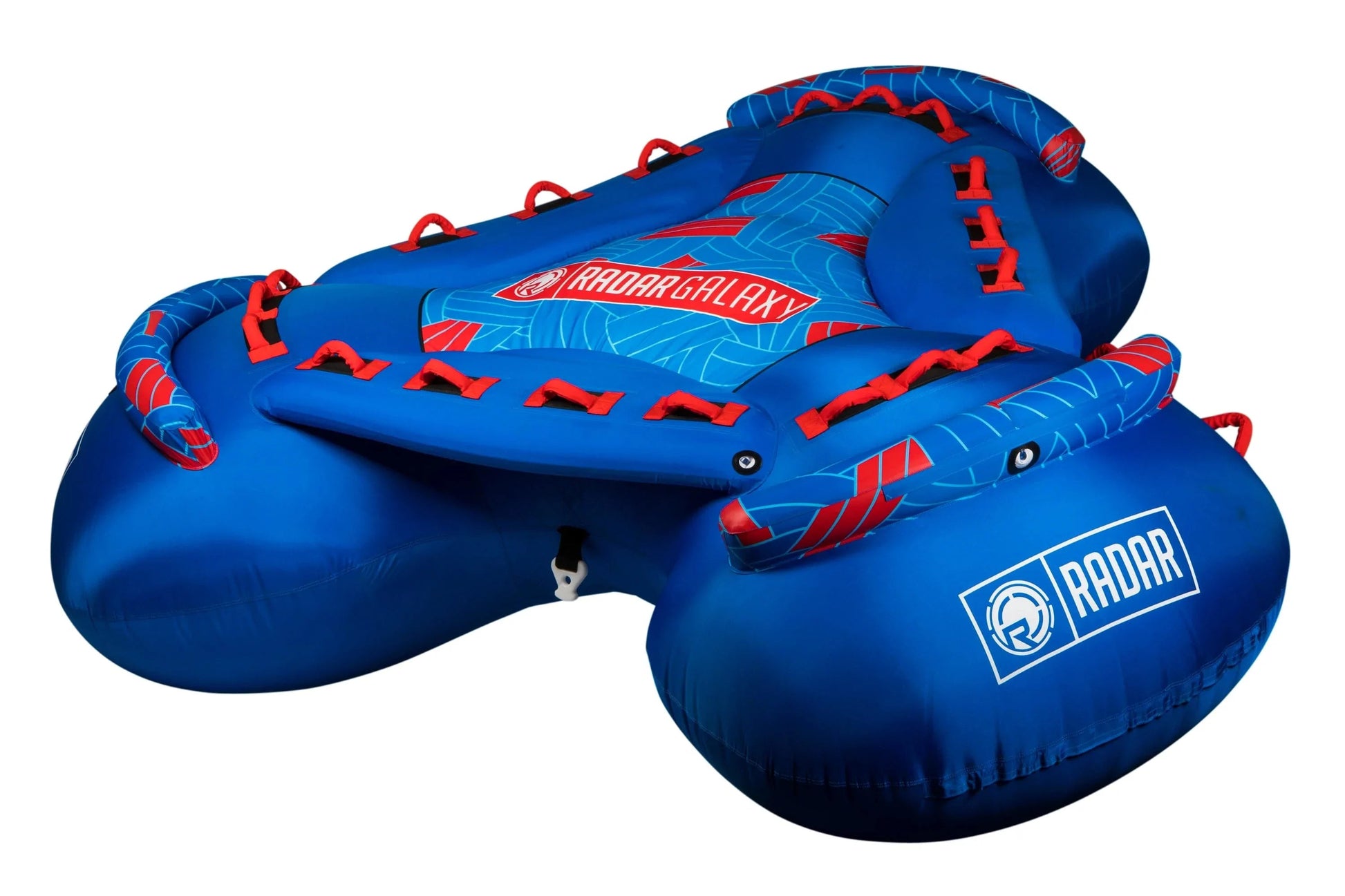 2023 Radar Galaxy Tube Towable 4 Person Tube (Blue/Red) S2AS