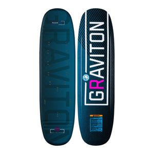 2023 Radar Graviton Trick Ski Waterski (Textreme/Steel Blue) S2AS