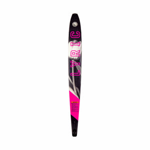 2023 Radar Lyric Graphite Waterski (Carbon Black/Rhodamine) S2AS