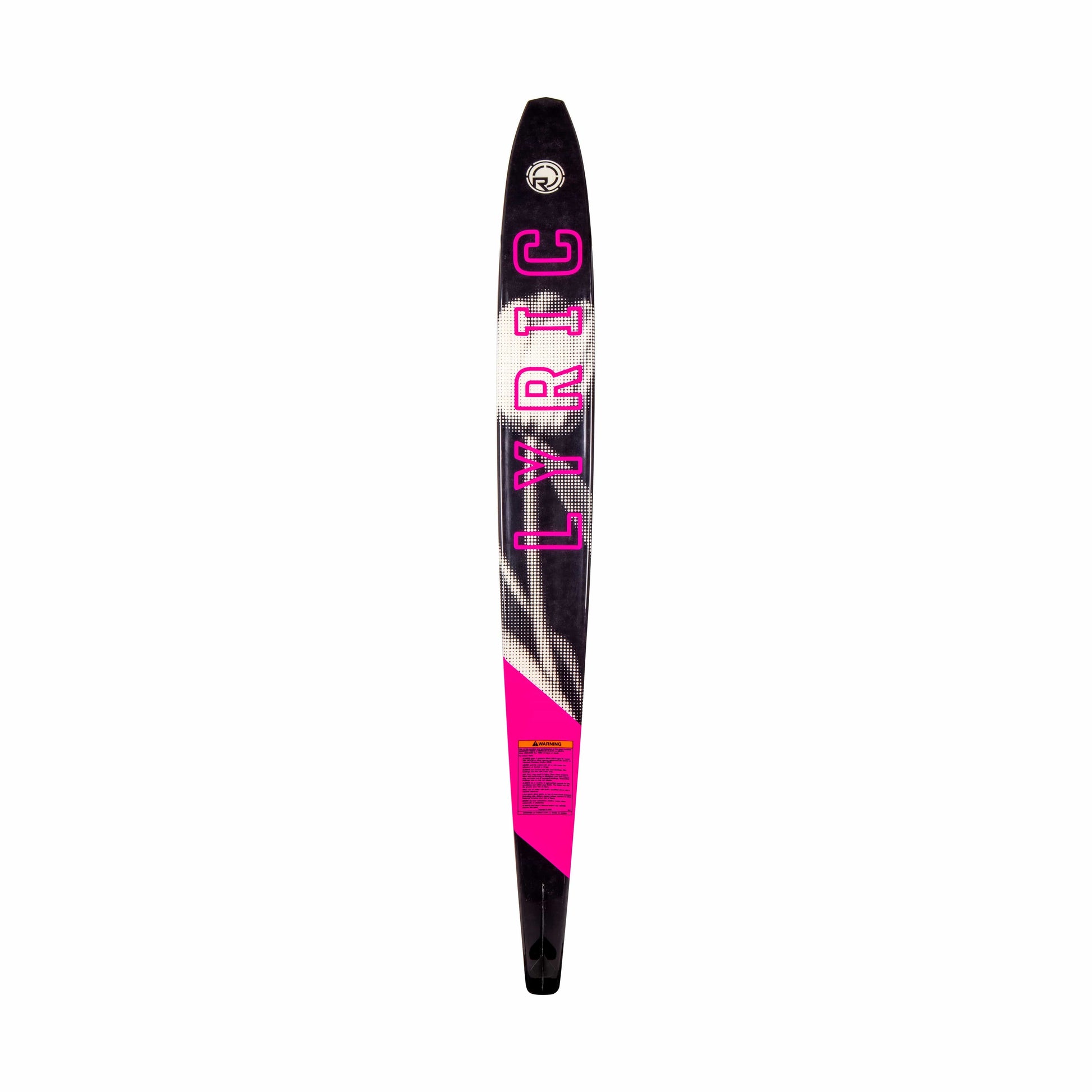 2023 Radar Lyric Graphite Waterski (Carbon Black/Rhodamine) S2AS
