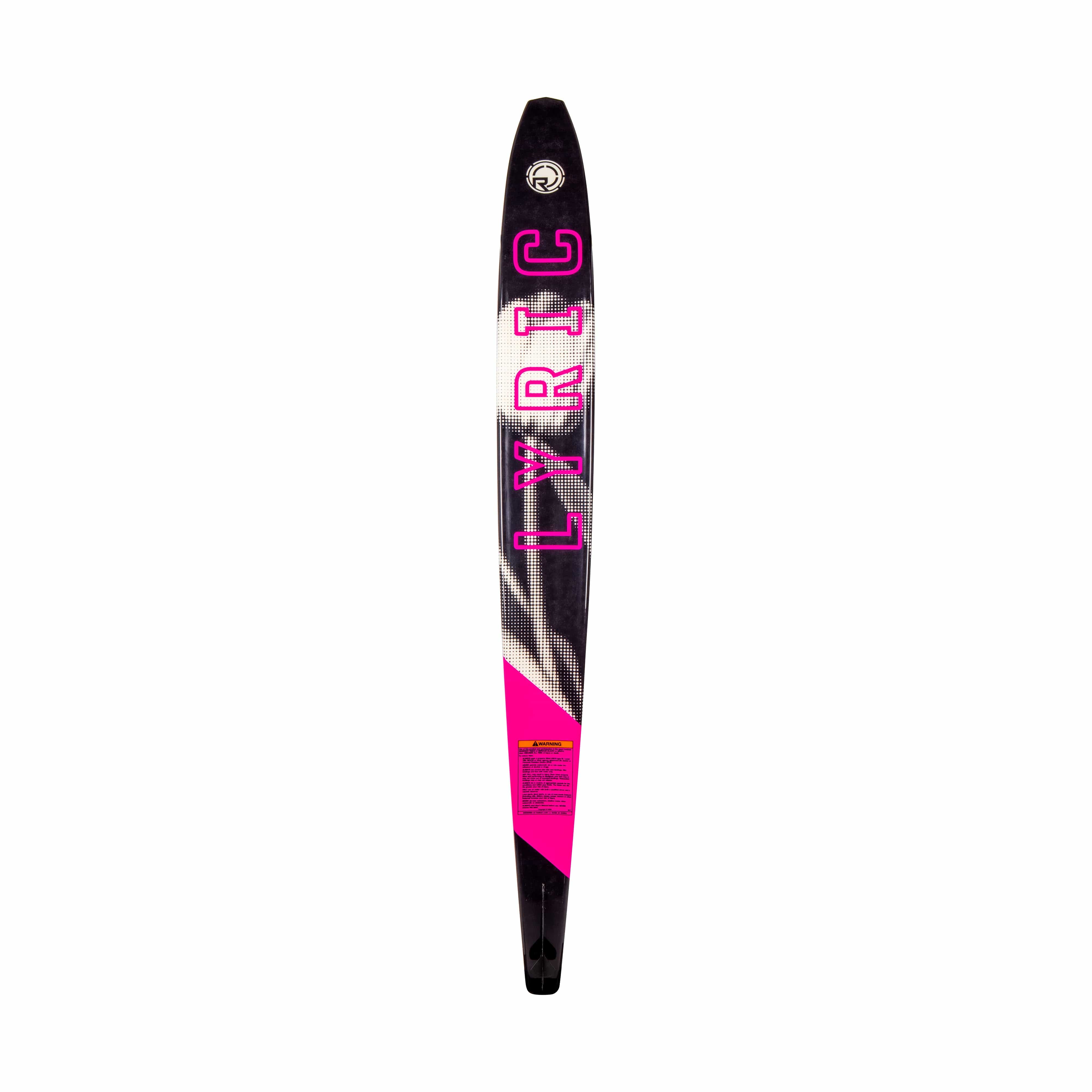 2023 Radar Lyric Graphite Waterski (Carbon Black/Rhodamine) S2AS