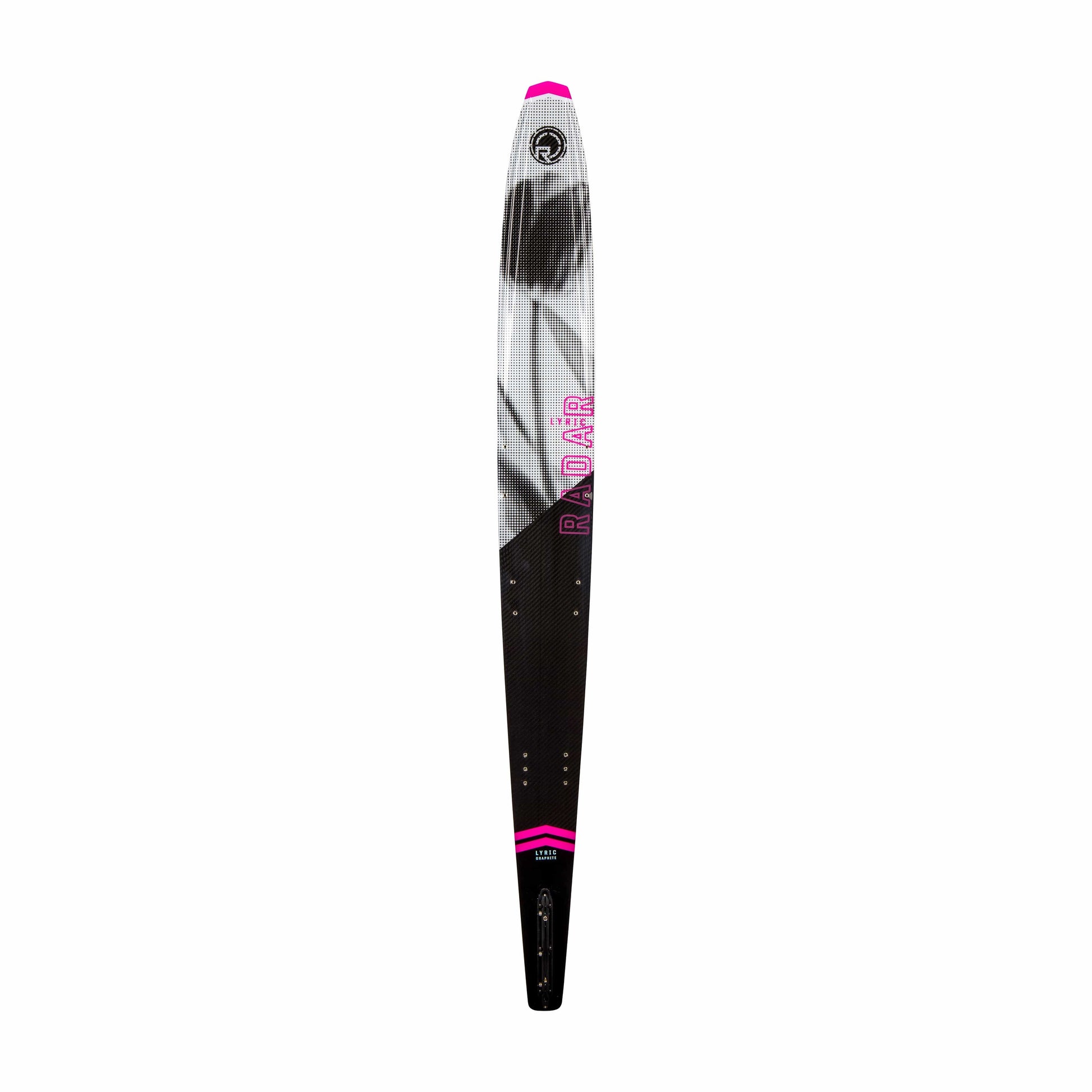 2023 Radar Lyric Graphite Waterski (Carbon Black/Rhodamine) S2AS