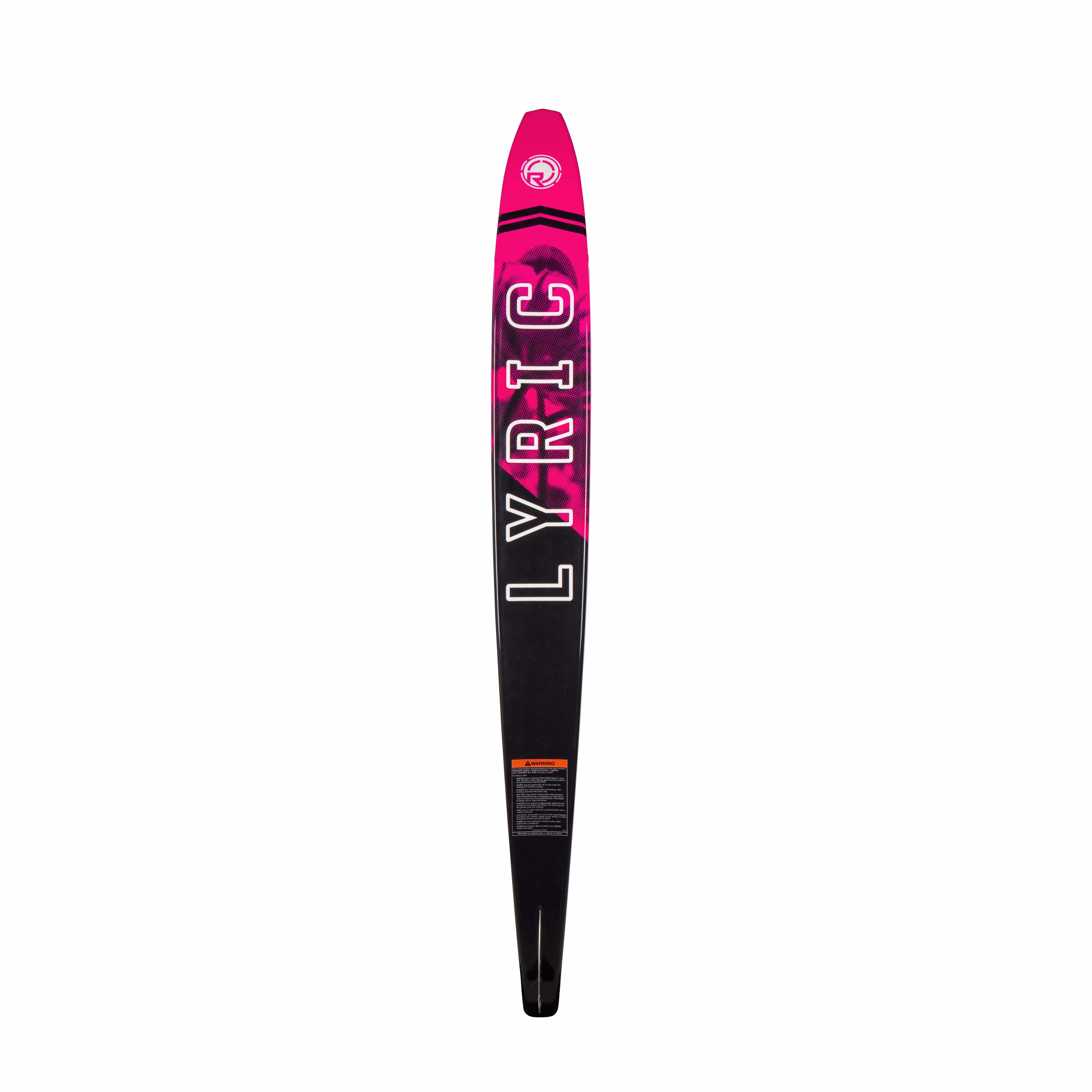 2023 Radar Lyric Waterski (White/Rhodamine) S2AS