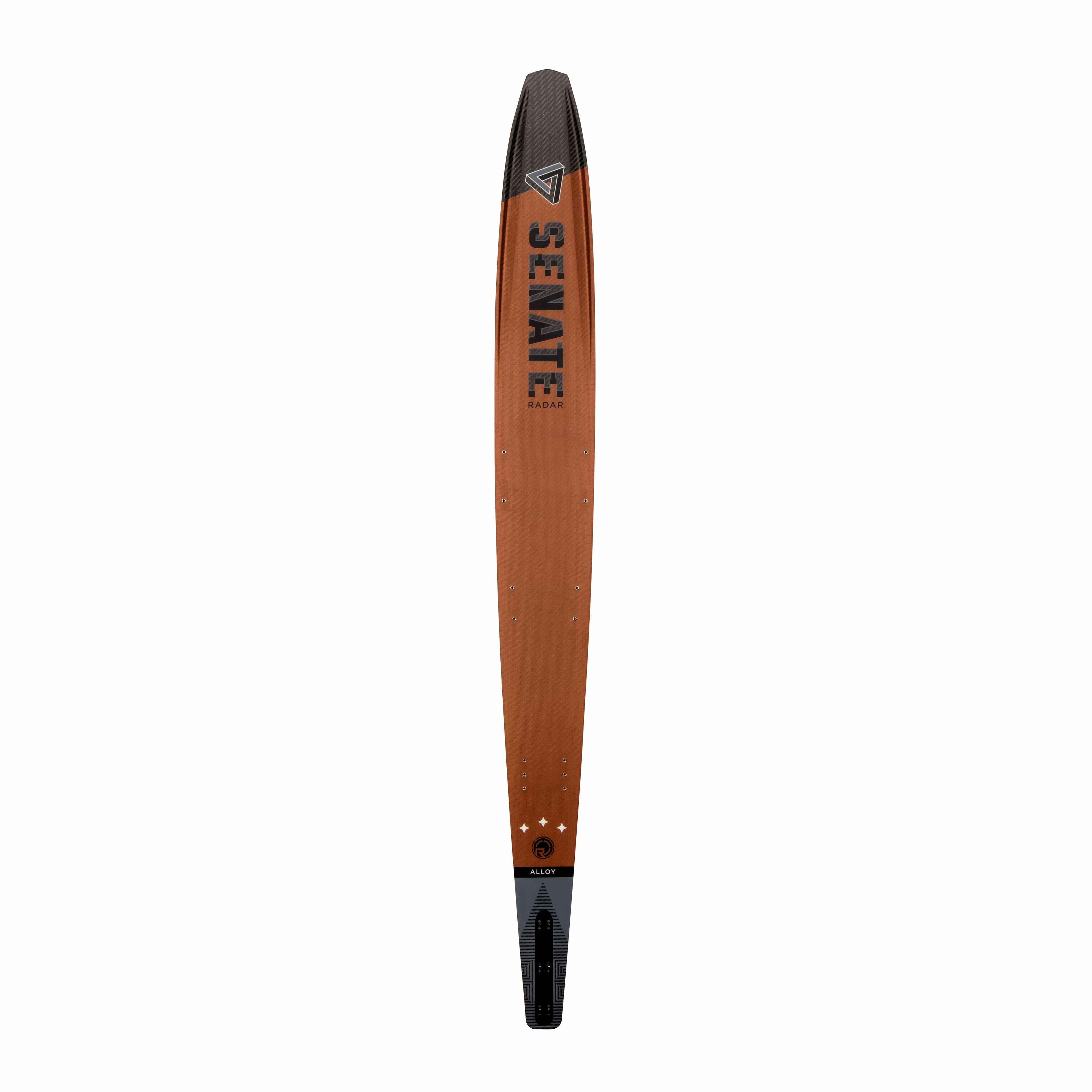 2023 Radar Senate Alloy Waterski ( Rust/Slate) S2AS