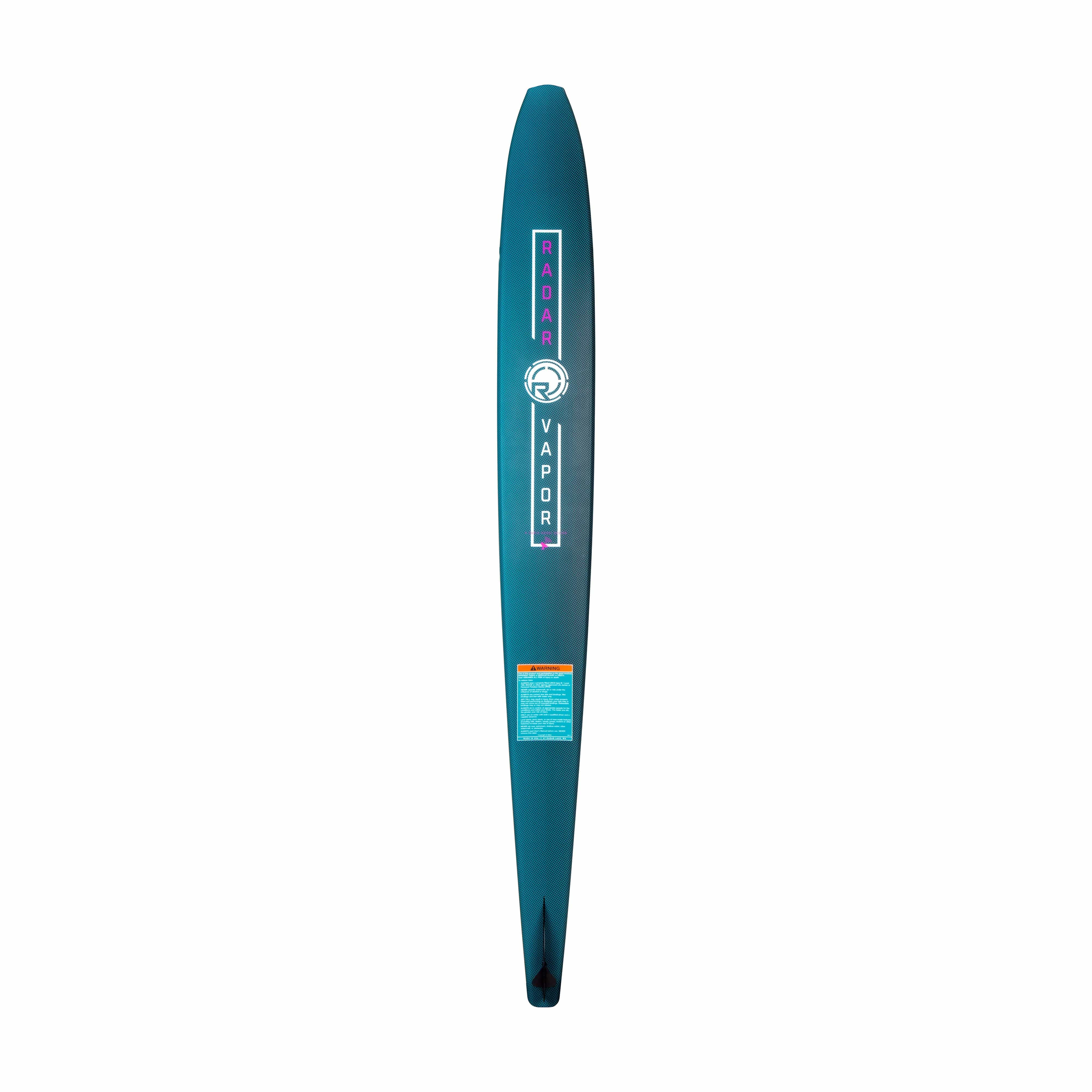 2023 Radar Vapor Graphite Waterski (Reef Blue/Rhodamine) S2AS