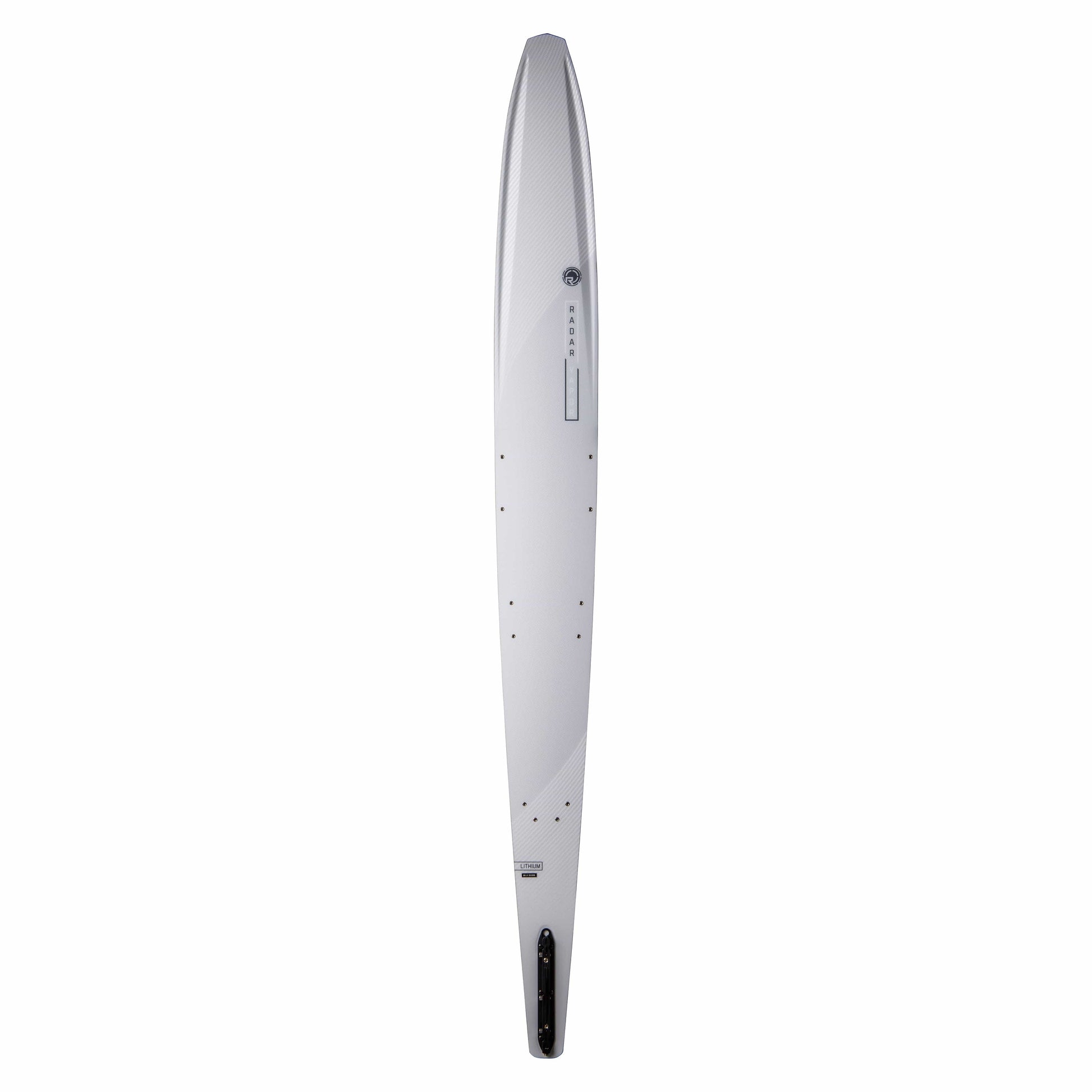 2023 Radar Vapor Lithium Waterski (White/Gun Metal) S2AS