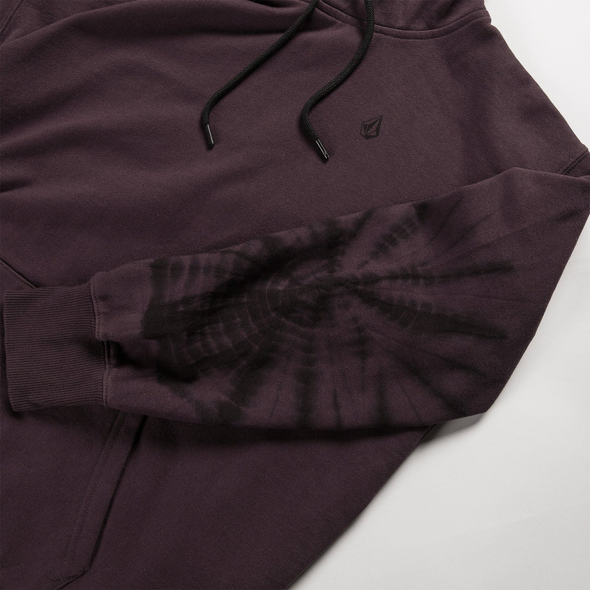 2023 Volcom Costus Women's Fleece Pullover (Black Plum) S2AS