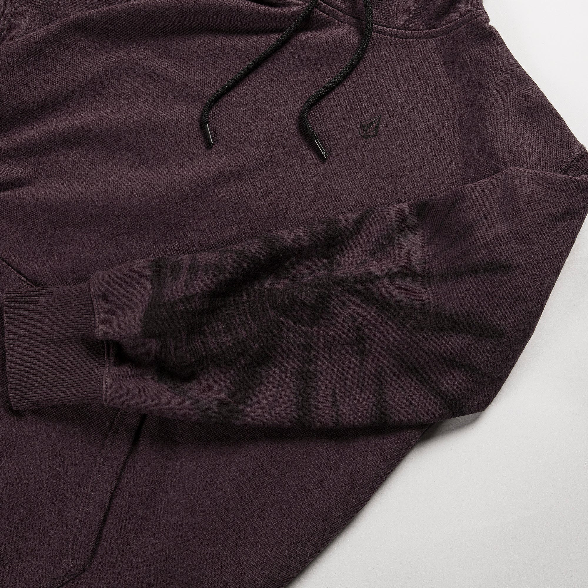 2023 Volcom Costus Women's Fleece Pullover (Black Plum) S2AS
