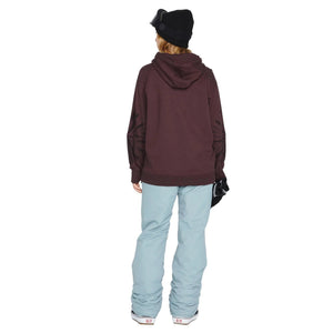 2023 Volcom Costus Women's Fleece Pullover (Black Plum) S2AS