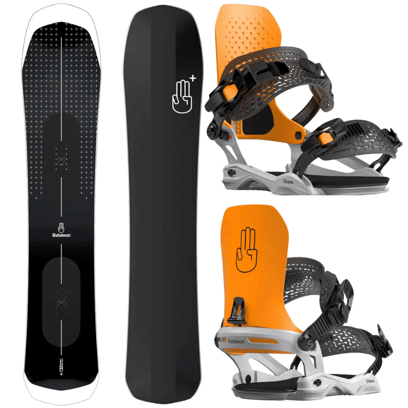 2024 Bataleon Cruiser Plus and Chaos Snowboard Package Bataleon