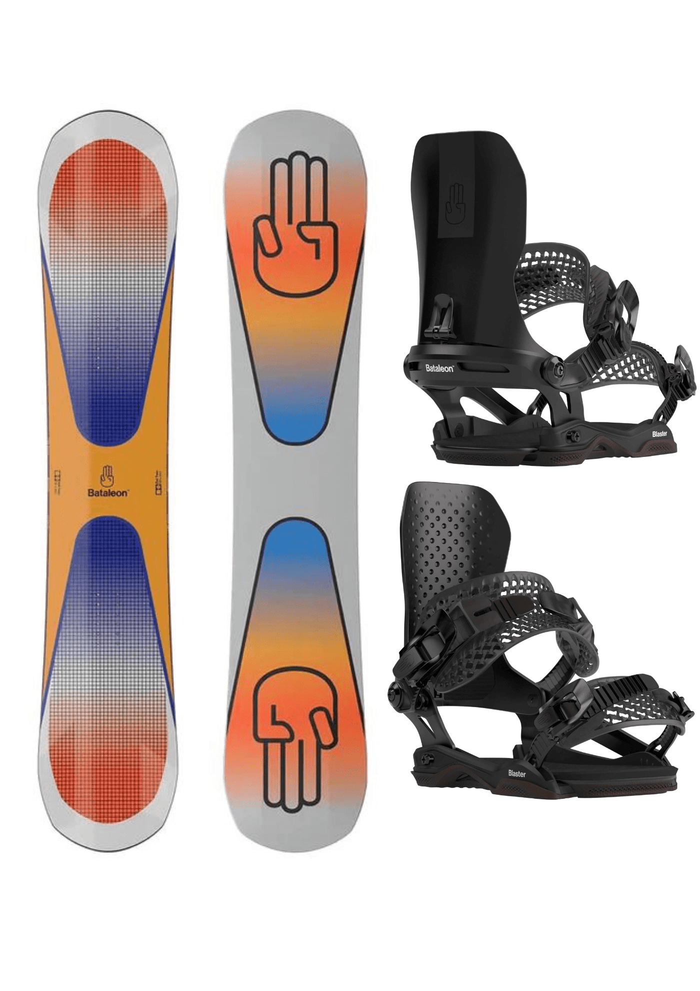 2024 Bataleon Evil Twin Snowboard Package S2AS