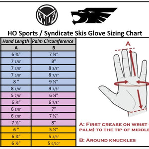 2024 HO Sports Angel Inside Out Women's Waterski Gloves S2AS