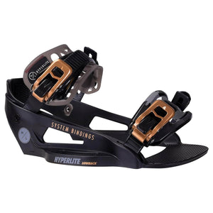 2025 Hyperlite System Lowback Chassis Wakeboard Bindings S2AS
