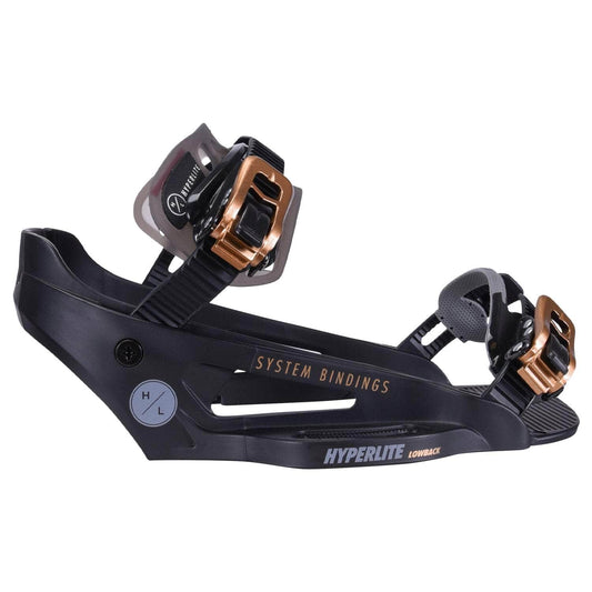2025 Hyperlite System Lowback Chassis Wakeboard Bindings S2AS