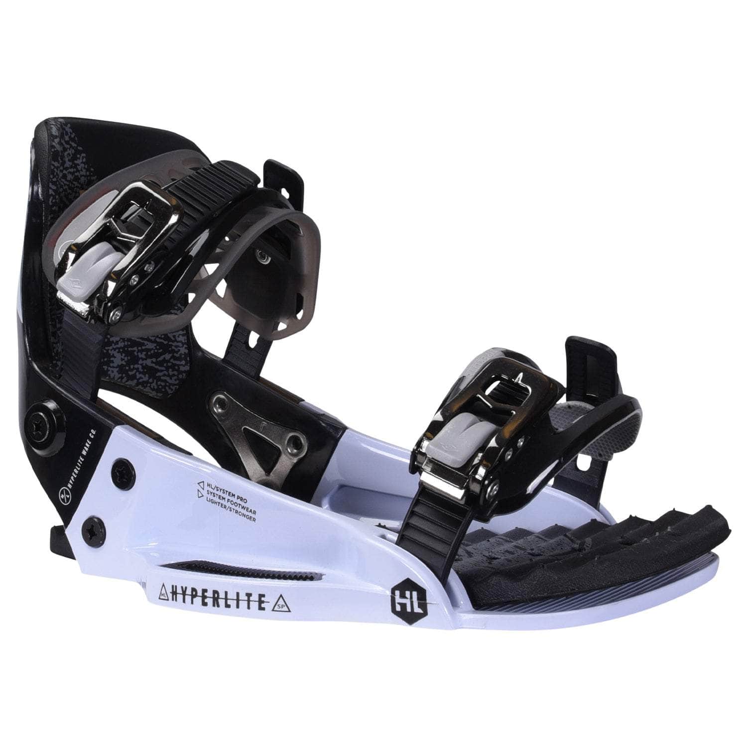 2025 Hyperlite The System Boot Pro Chassis Wakeboard Bindings S2AS