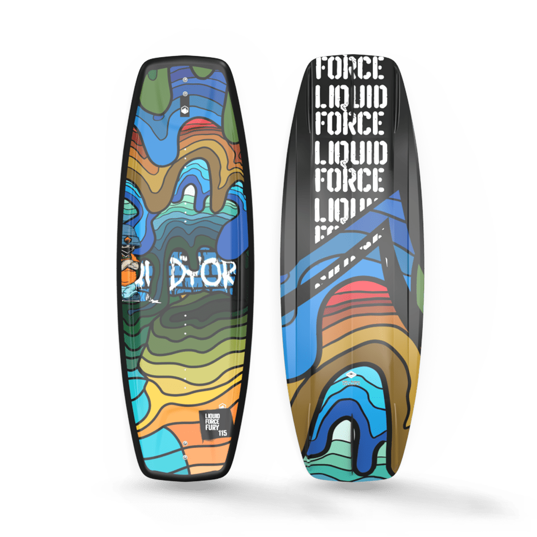 2024 Liquid Force Fury Kid's Boat Wakeboard S2AS