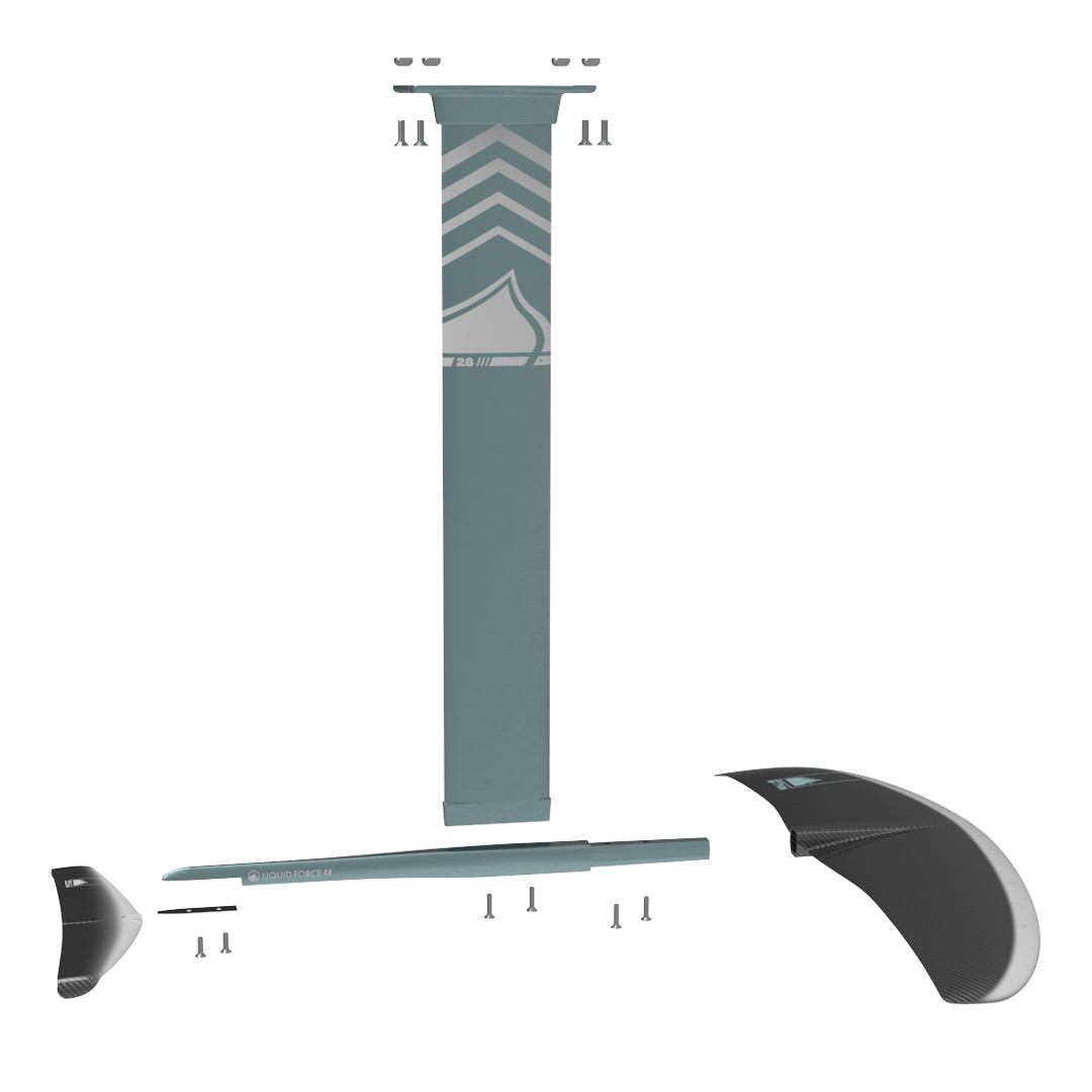 2024 Liquid Force Horizon Surf 120 Foil Set S2AS