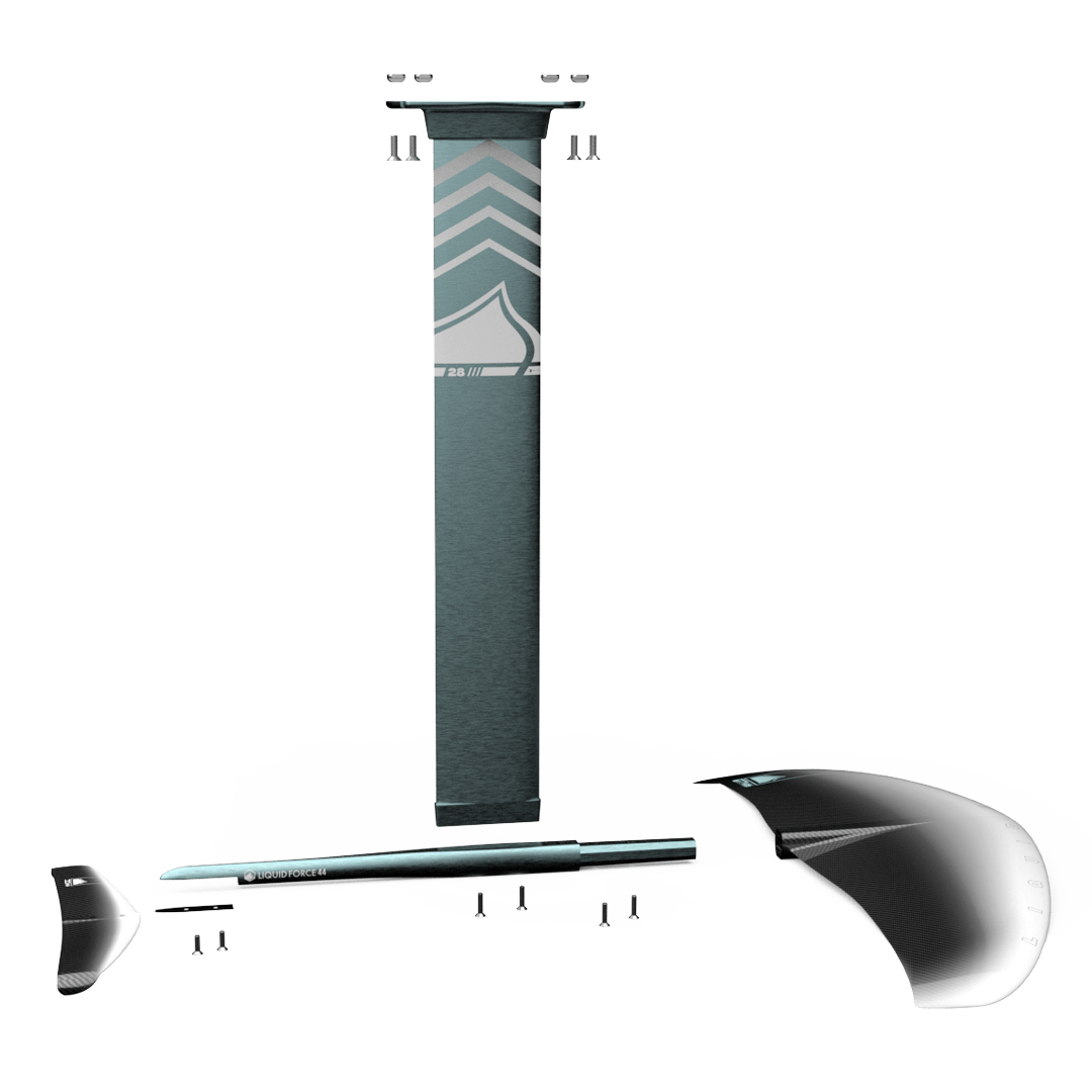 2024 Liquid Force Horizon Surf 155 Foil Set S2AS