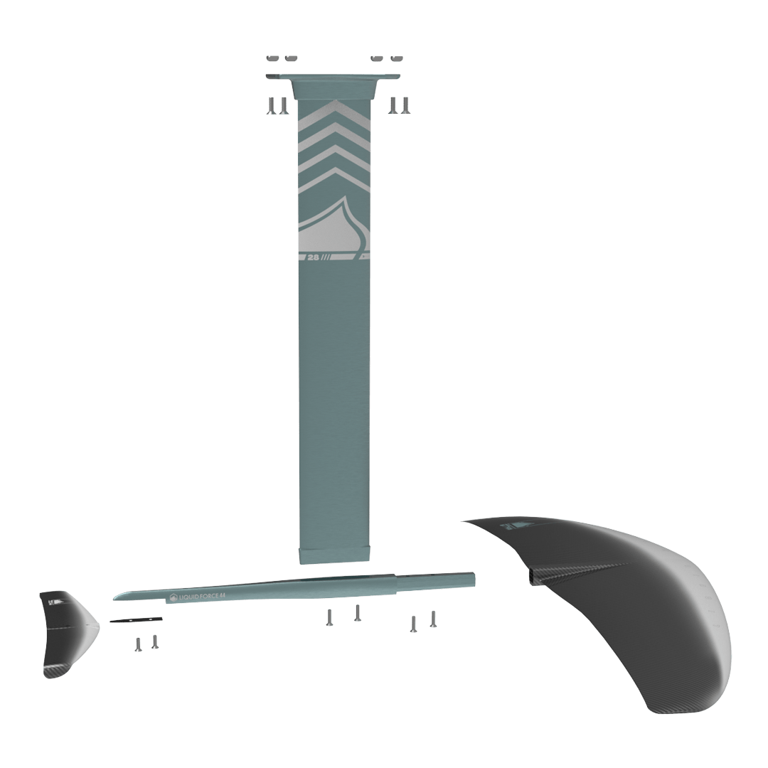 2024 Liquid Force Horizon Surf 190 Foil Set S2AS