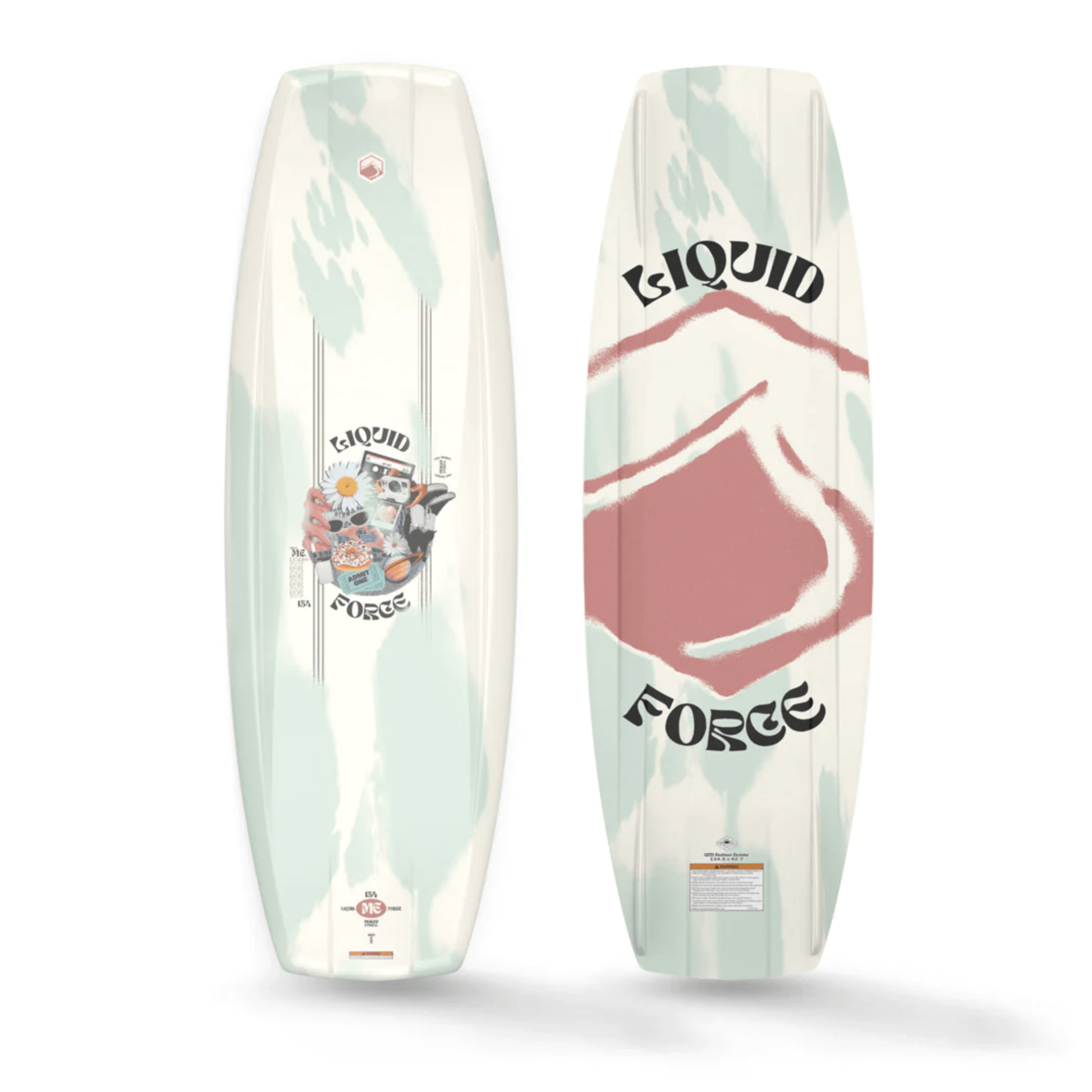 2024 Liquid Force Me Aero 134cm Boat Wakeboard S2AS