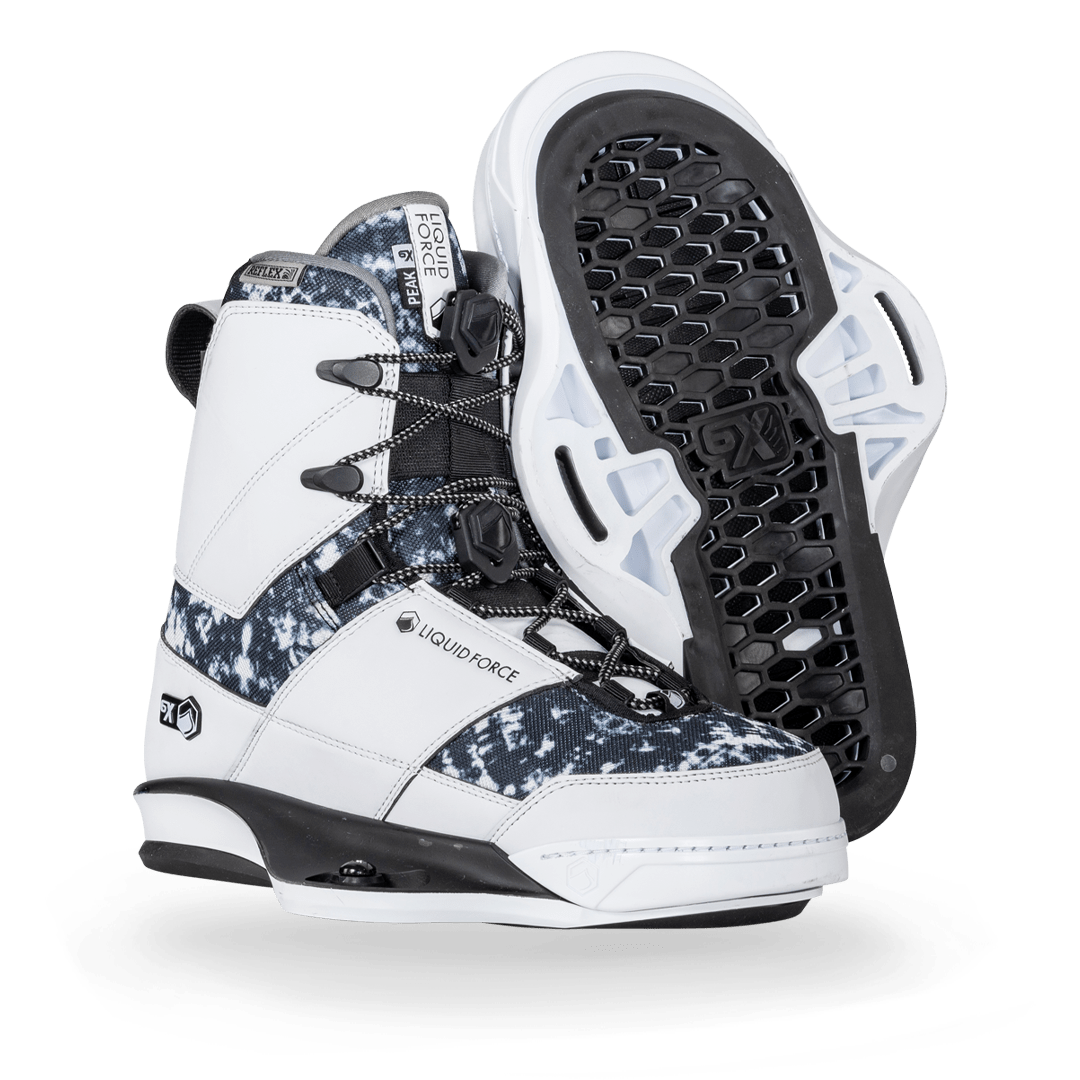2024 Liquid Force Peak 6X Wakeboard Bindings S2AS
