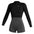 2024 Mystic Lunar Women's Longarm Shorty 2/2mm Fzip S2AS