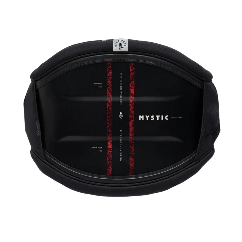 2024 Mystic Majestic OS Men's Waist Harness Black/Red S2AS