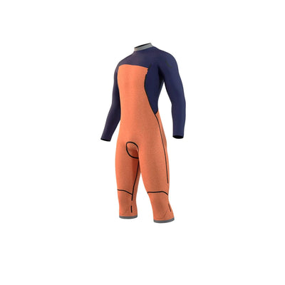 2024 Mystic Marshall Longarm shortleg  4/3mm front zip wetsuit (Black) MYSTIC