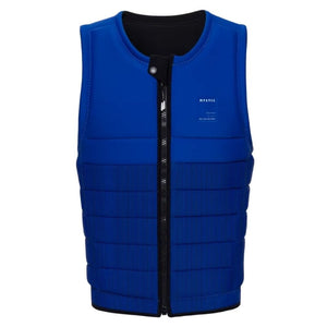 2024 Mystic Mayhem Men's Impact Vest Fzip Wake Black/Blue S2AS