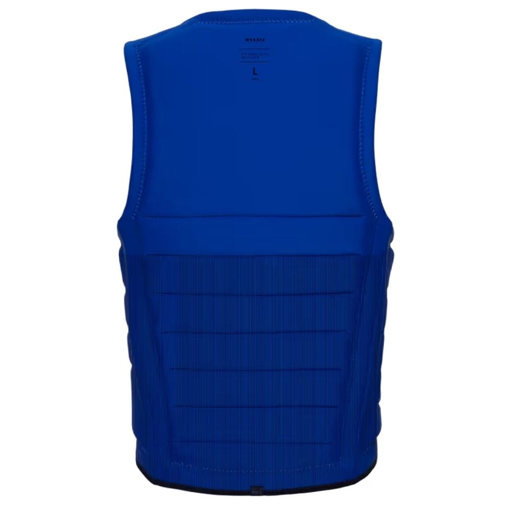 2024 Mystic Mayhem Men's Impact Vest Fzip Wake Black/Blue S2AS