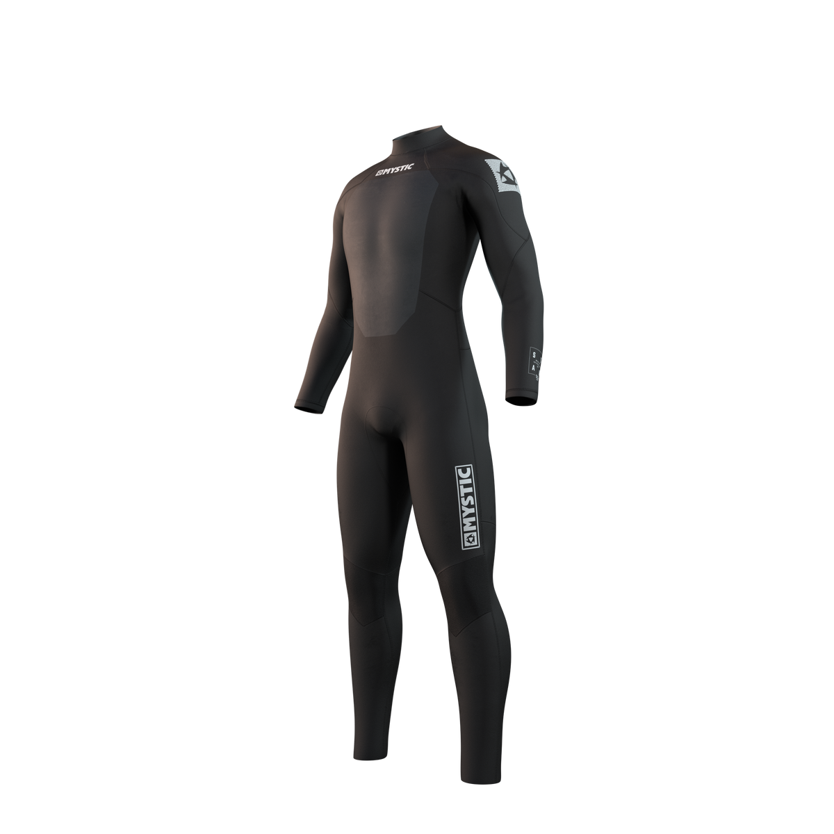 2024 Mystic Star 4/3mm Back-Zip Men's Wetsuit in Black