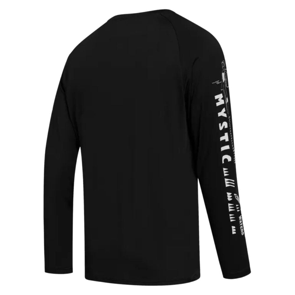 2024 Mystic Tactic Men's L/S Loosefit Quickdry Black S2AS