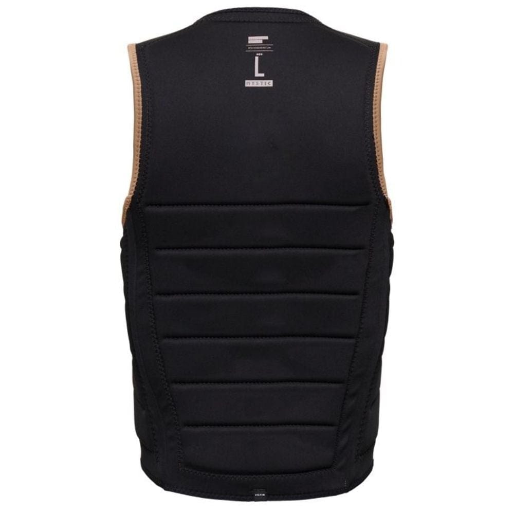 2024 Mystic The Dom Men's Impact Vest Fzip Wake Slate Brown S2AS